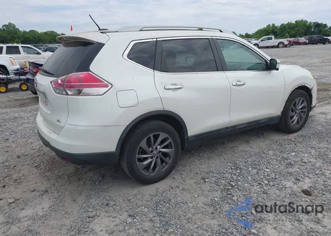 2016 Nissan Rogue Sl z USA, uszkodzony, nr VIN 5N1AT2MT8GC752190